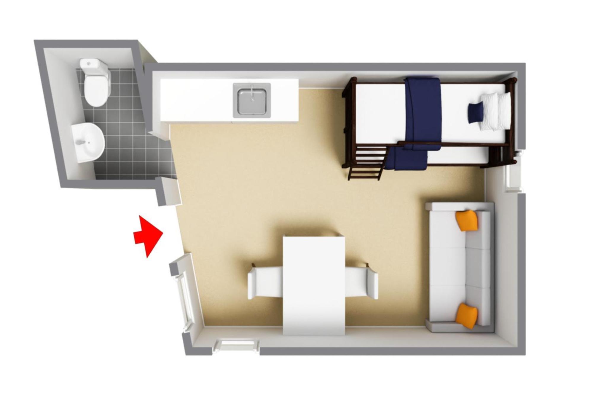 Готель First Camp Aarhus - Jylland Номер фото